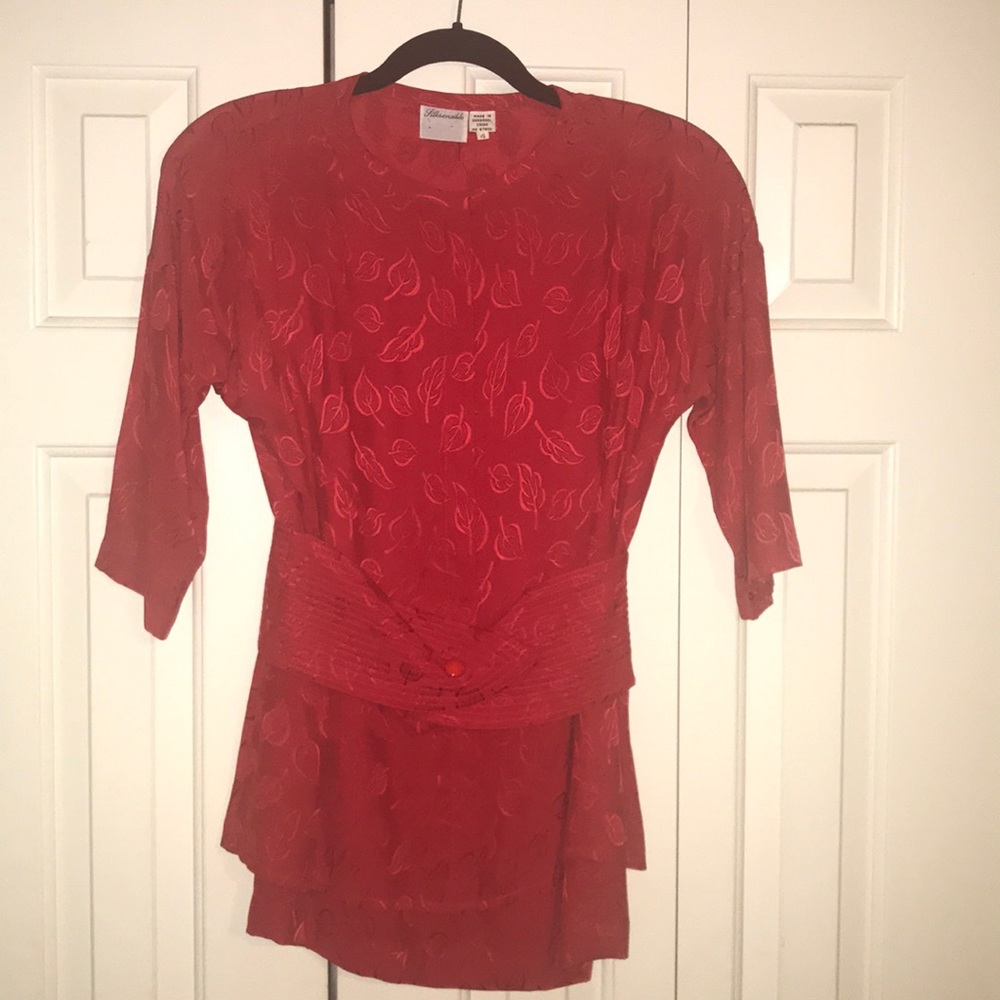 Silk Kimono Style Suit